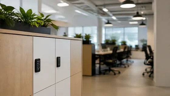 Electronic locker locks — smart lockers in a modern Dutch workplace, 2026 guide