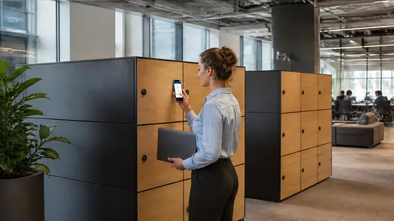Bluetooth lockers — smart lockers in a modern Dutch workplace, 2026 guide